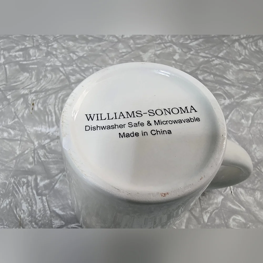 Williams Sonoma Snowman Mug